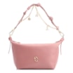 Bolsa De Ombro Bag Charm Couro Rosa Blush - imagem 1