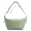 Bolsa De Ombro Bag Charm Couro Verde Alecrim - imagem 3