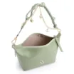 Bolsa De Ombro Bag Charm Couro Verde Alecrim - imagem 4