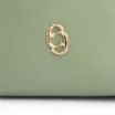 Bolsa De Ombro Bag Charm Couro Verde Alecrim - imagem 6