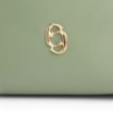 Bolsa De Ombro Bag Charm Couro Verde Alecrim - imagem 6