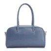 Bolsa De Ombro Bowling Couro Azul Bag Charm - imagem 3
