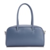 Bolsa De Ombro Bowling Couro Azul Bag Charm - imagem 3