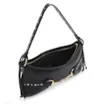 Bolsa De Ombro Bridão Couro Preto - imagem 5