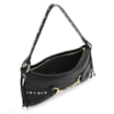 Bolsa De Ombro Bridão Couro Preto - imagem 5