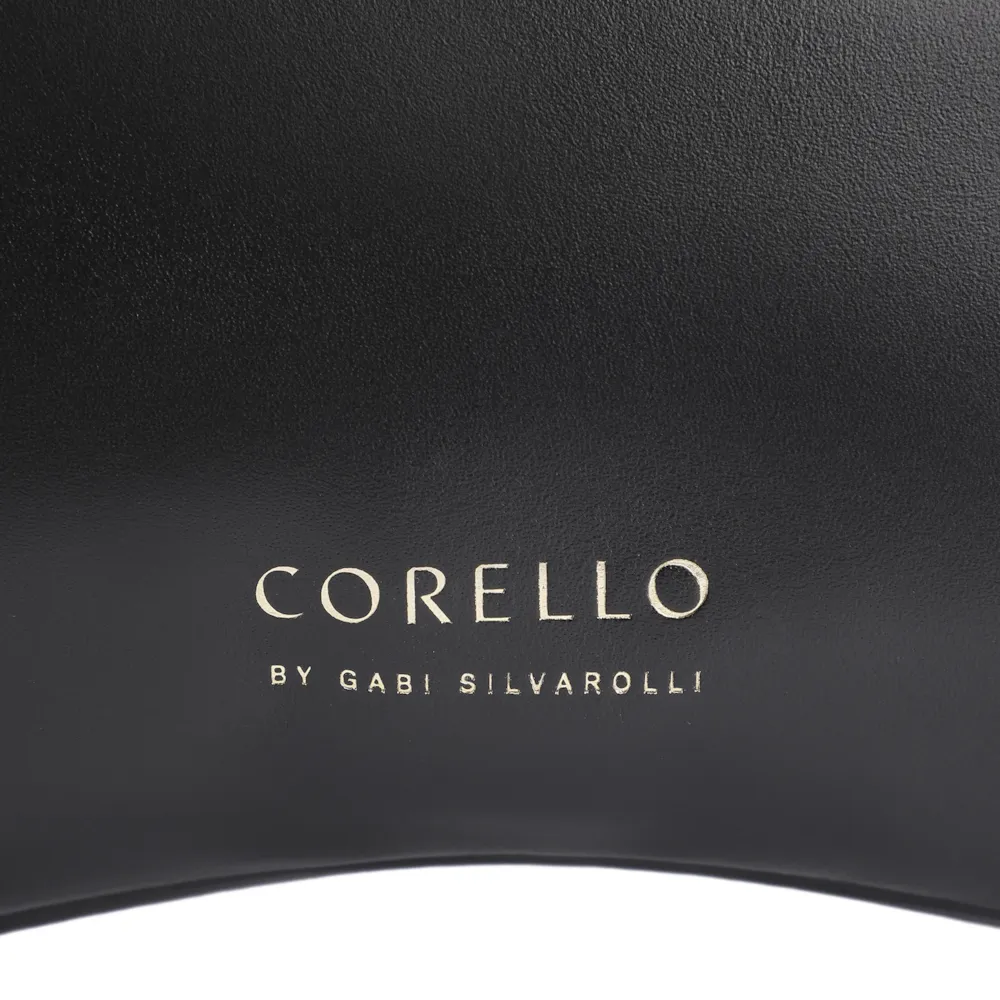 Bolsa De Ombro Bridão Couro Preto - imagem 7
