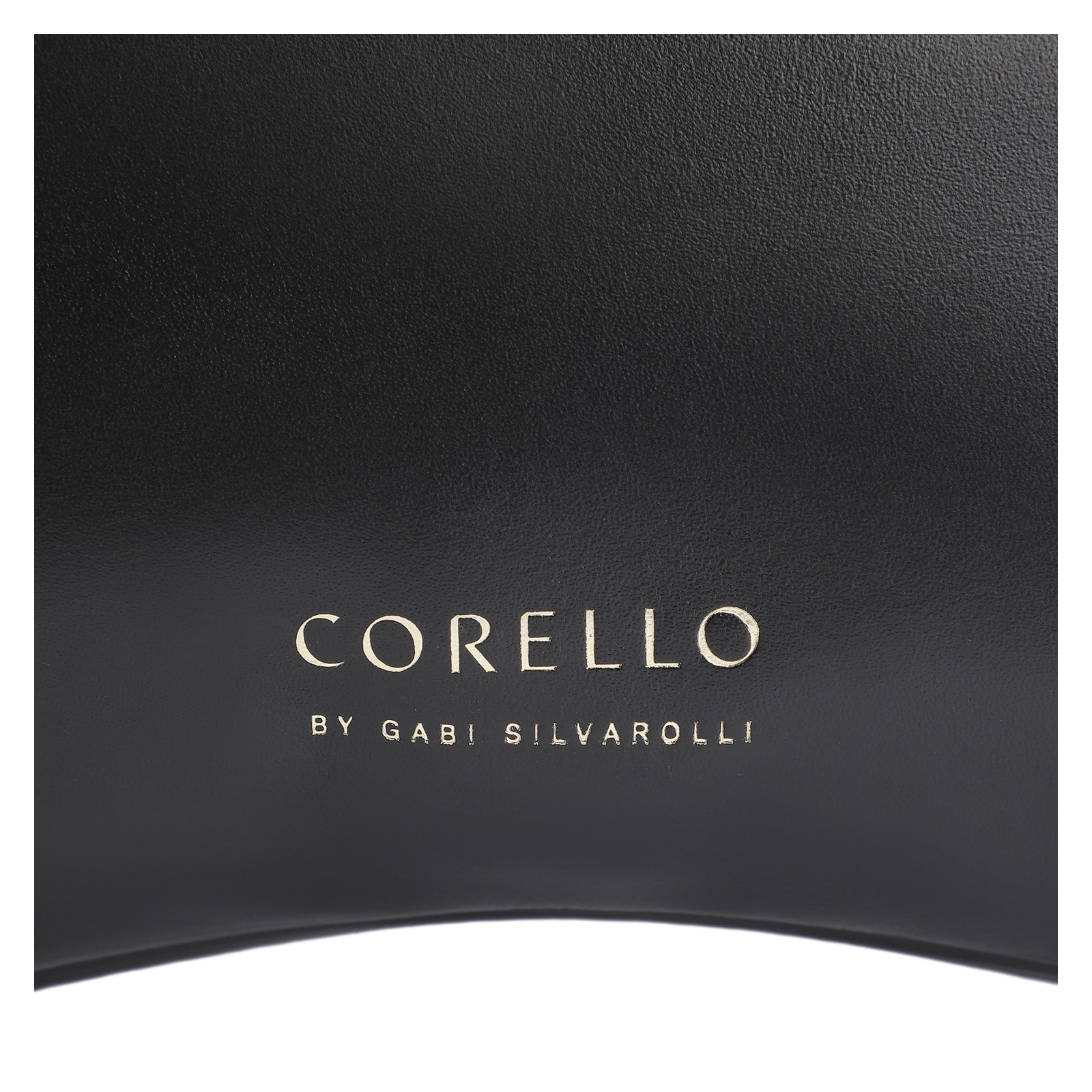 Bolsa De Ombro Bridão Couro Preto
