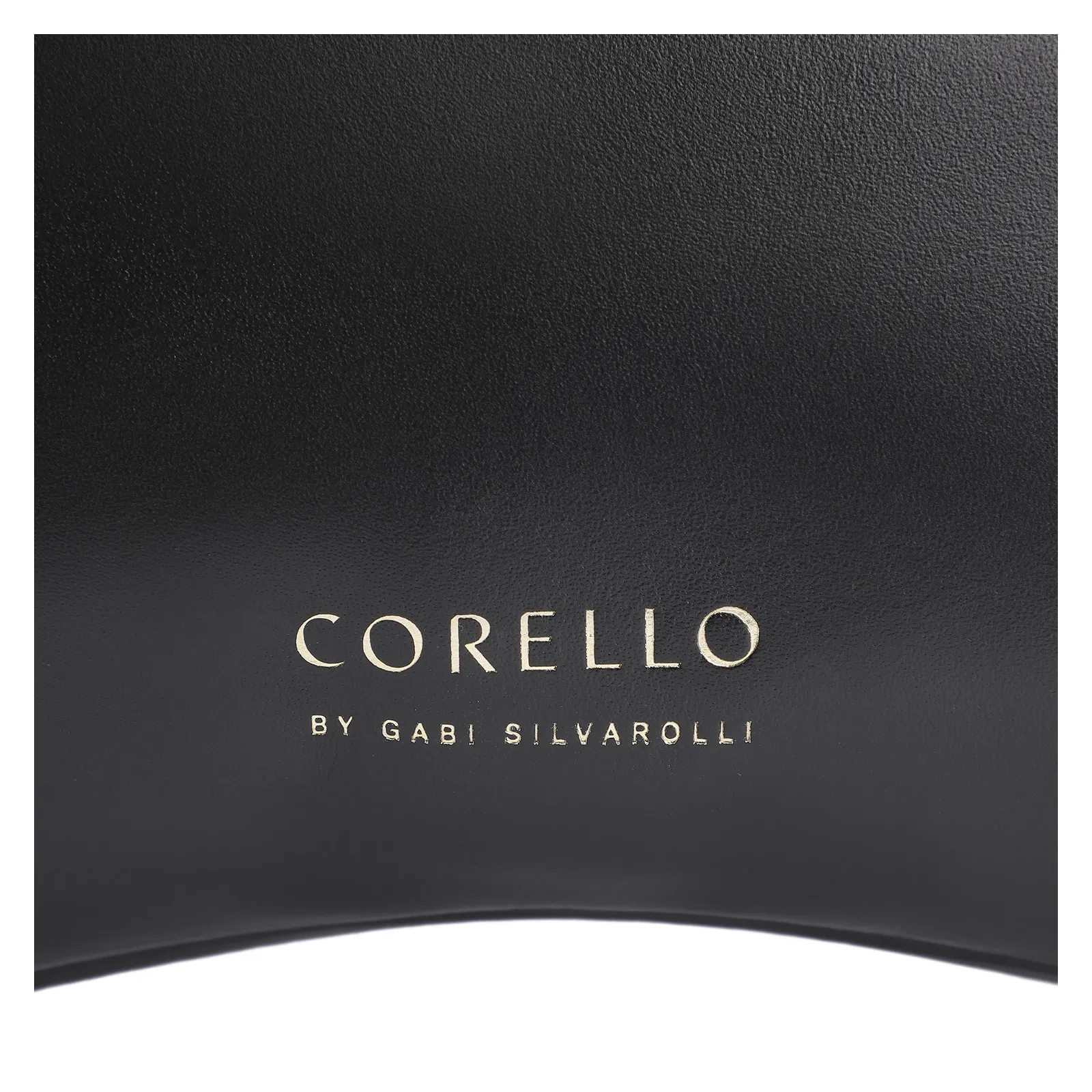 Bolsa De Ombro Bridão Couro Preto