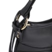 Bolsa De Ombro Bridão Couro Preto - imagem 8