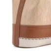 Bolsa De Ombro Bucket Alt Marrom/Off White/Ráfia Mosaico - imagem 8