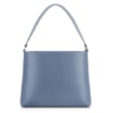 Bolsa De Ombro Bucket Couro Camurça/Couro Azul - imagem 3