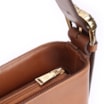 Bolsa De Ombro Bucket Couro Camurça/Couro Marrom - imagem 6