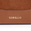 Bolsa De Ombro Bucket Couro Camurça/Couro Marrom - imagem 7