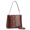 Bolsa De Ombro Bucket Couro Marrom - imagem 3
