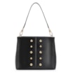 Bolsa De Ombro Bucket Couro Preto - imagem 1