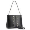 Bolsa De Ombro Bucket Couro Preto - imagem 2