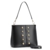 Bolsa De Ombro Bucket Couro Preto - imagem 2