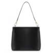 Bolsa De Ombro Bucket Couro Preto - imagem 3