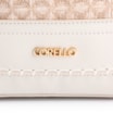 Bolsa De Ombro Bucket Ráfia Mosaico Bege - imagem 7