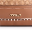 Bolsa De Ombro Bucket Ráfia Mosaico Marrom - imagem 6