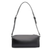 Bolsa De Ombro Cadeado Couro Preto - imagem 3