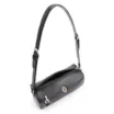 Bolsa De Ombro Cadeado Couro Preto - imagem 4