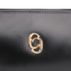 Bolsa De Ombro Cadeado Couro Preto - imagem 6