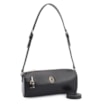 Bolsa De Ombro Cadeado Couro Preto - imagem 2