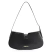 Bolsa De Ombro Cadeado Couro Preto - imagem 4