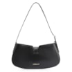 Bolsa De Ombro Cadeado Couro Preto - imagem 4