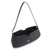 Bolsa De Ombro Cadeado Couro Preto - imagem 5