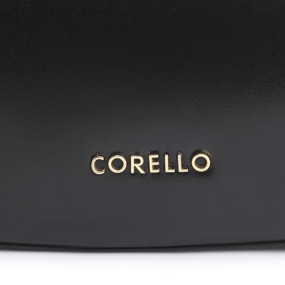 Bolsa De Ombro Cadeado Couro Preto - imagem 7
