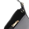 Bolsa De Ombro Cadeado Couro Preto - imagem 8