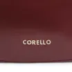 Bolsa De Ombro Cadeado Couro Vinho - imagem 6