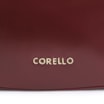 Bolsa De Ombro Cadeado Couro Vinho - imagem 6