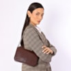 Bolsa De Ombro Correntes Alt Lezard Marrom - imagem 2