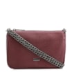 Bolsa De Ombro Correntes Alt Lezard Vinho - imagem 1