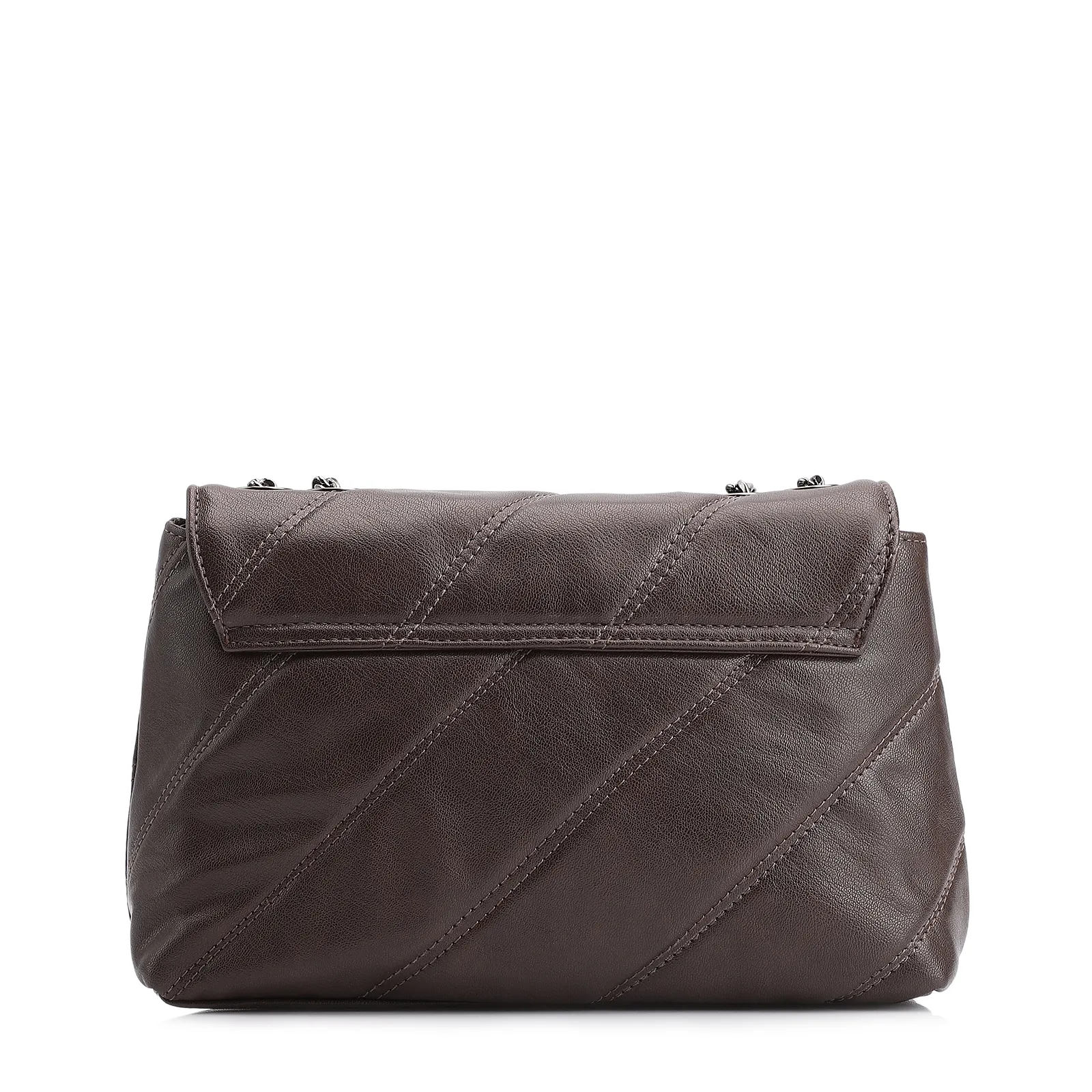 Bolsa De Ombro Correntes Alt Marrom Escuro