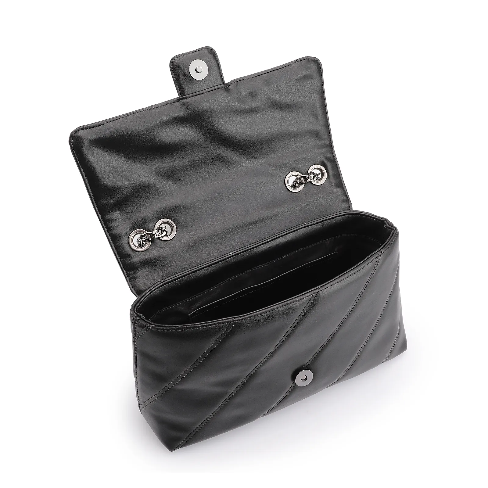 Bolsa De Ombro Correntes Alt Preto