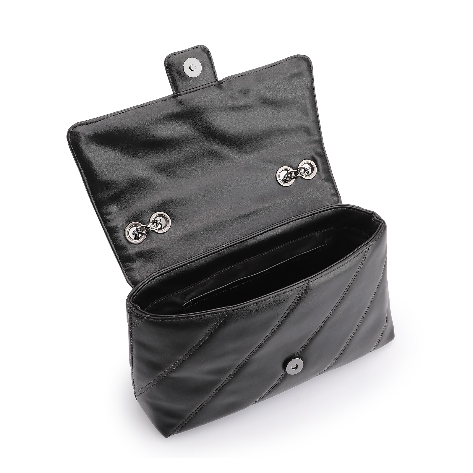 Bolsa De Ombro Correntes Alt Preto