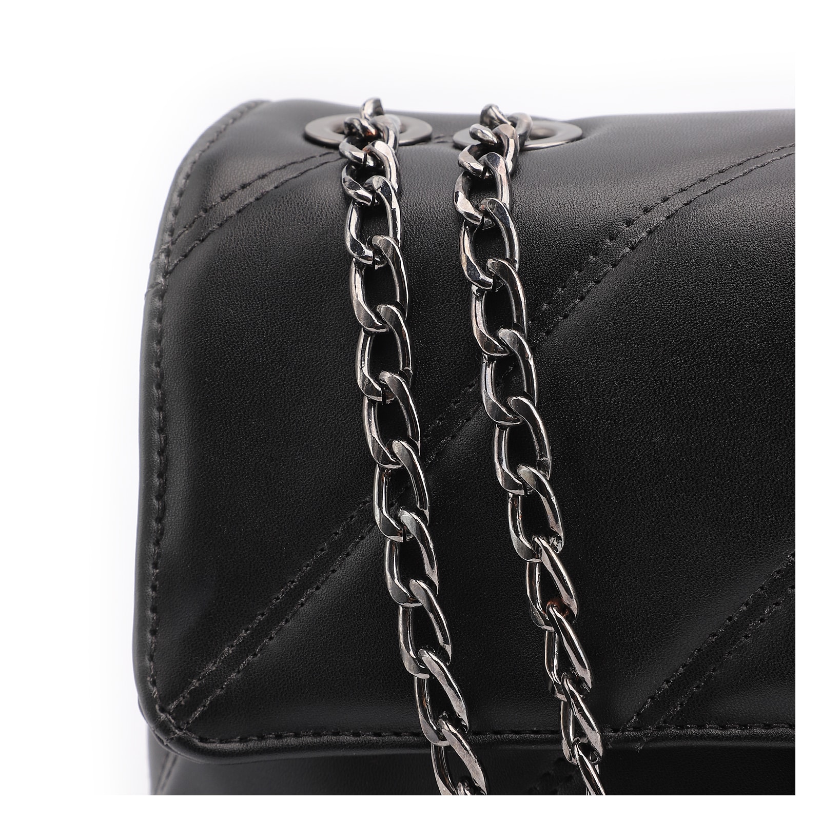 Bolsa De Ombro Correntes Alt Preto