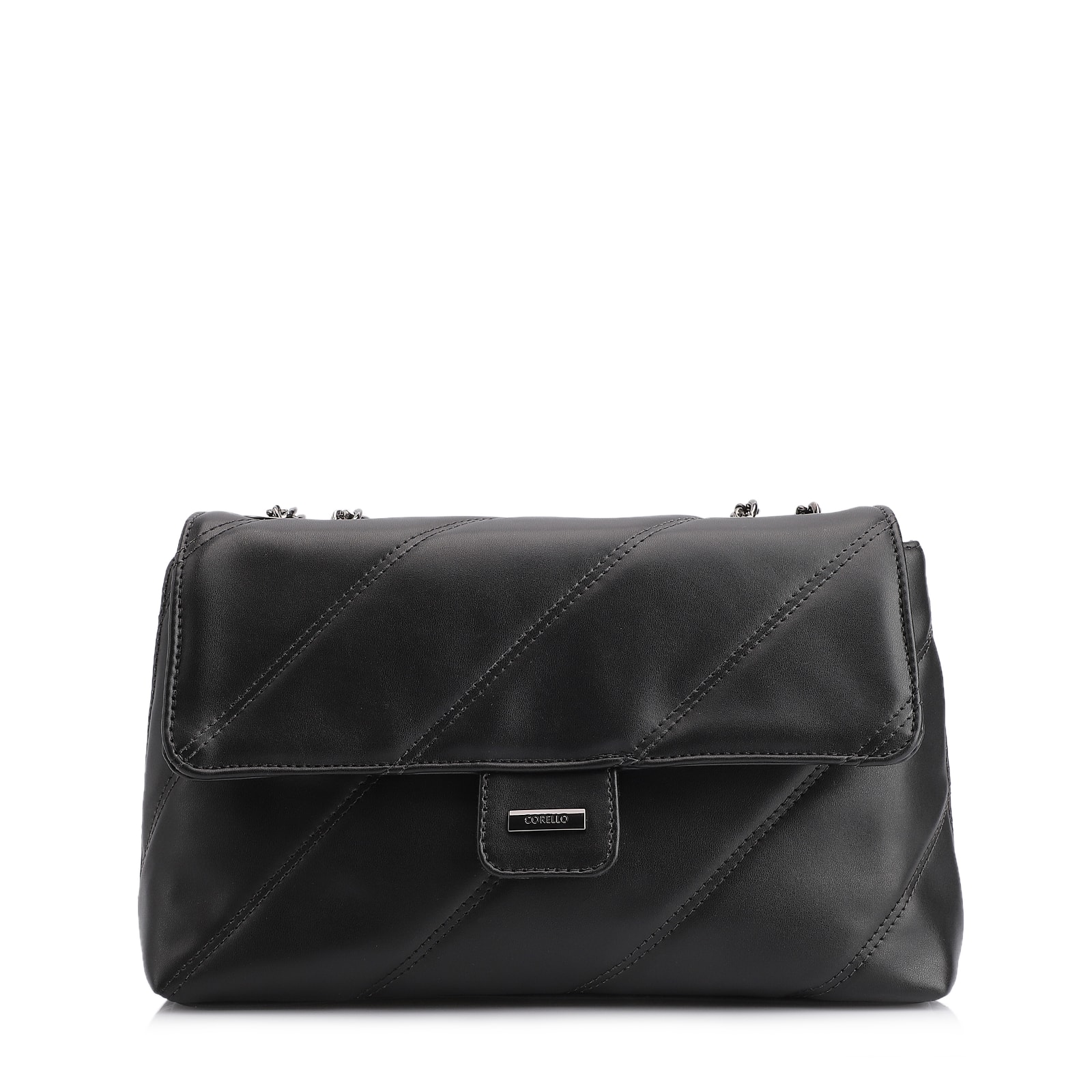 Bolsa De Ombro Correntes Alt Preto