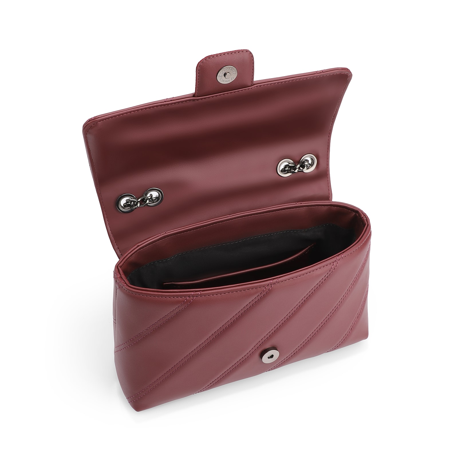 Bolsa De Ombro Correntes Alt Vinho