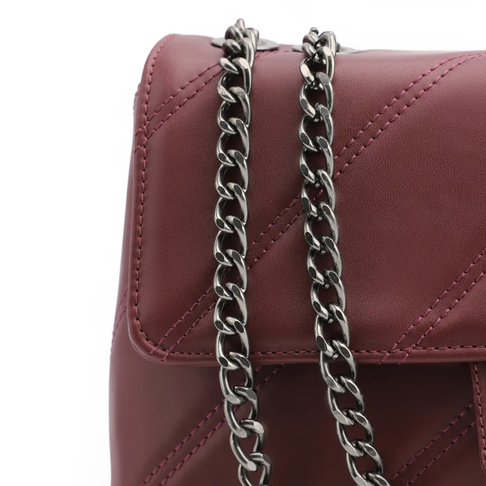 Bolsa De Ombro Correntes Alt Vinho - imagem 5