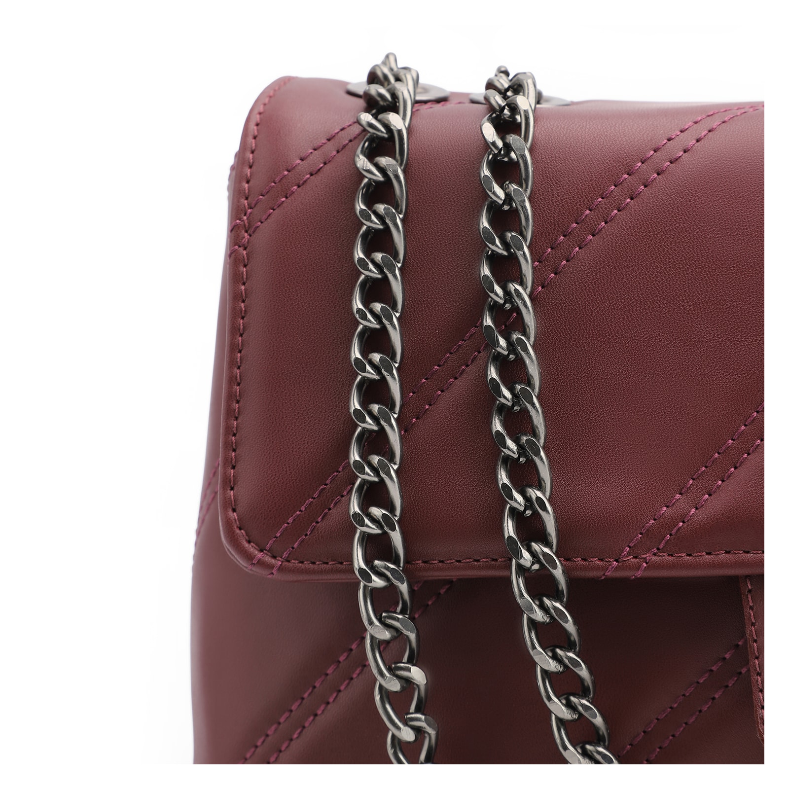 Bolsa De Ombro Correntes Alt Vinho
