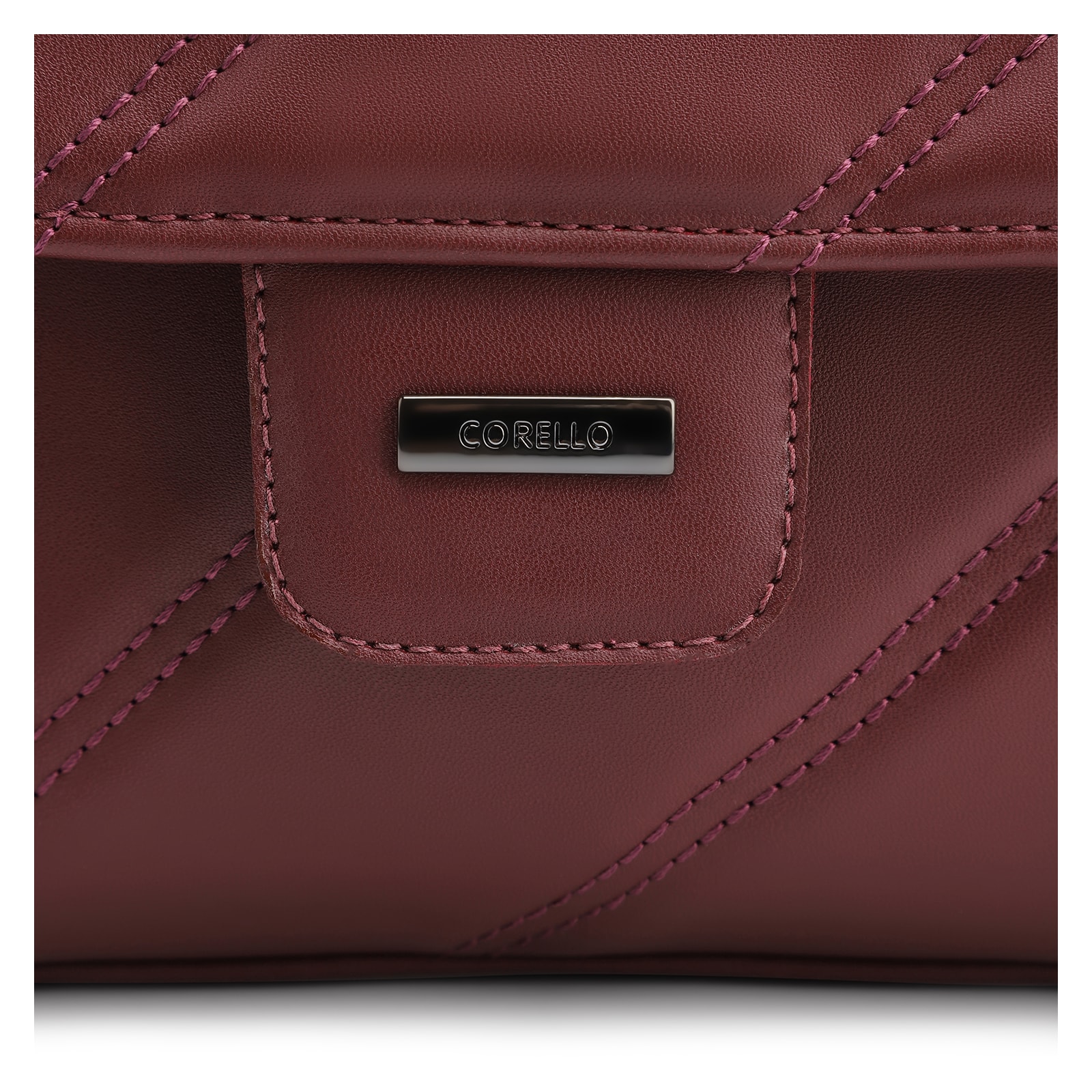 Bolsa De Ombro Correntes Alt Vinho