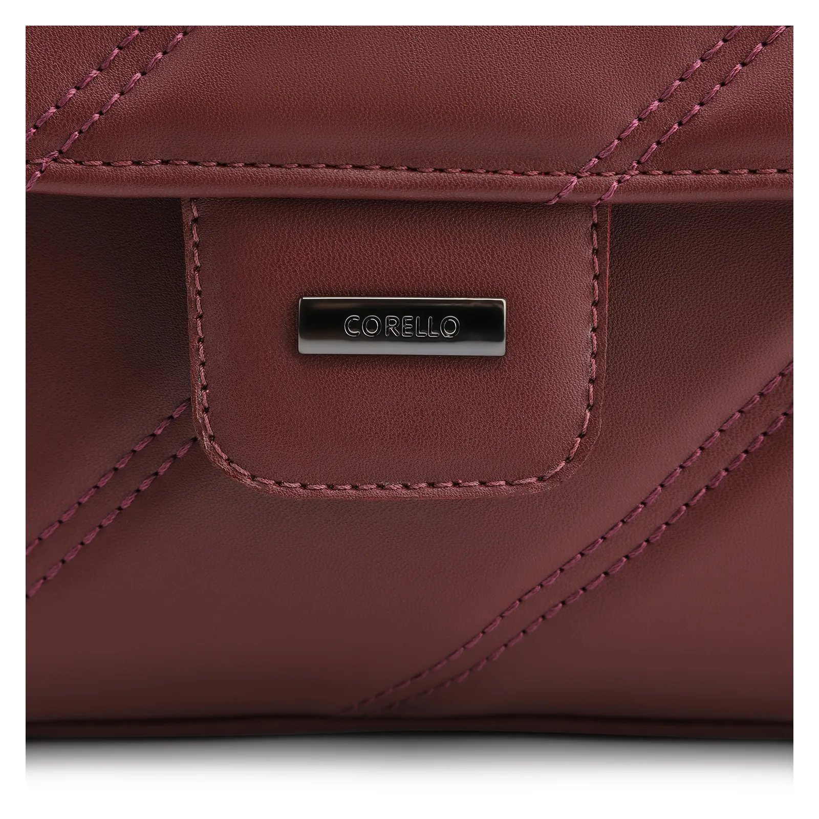 Bolsa De Ombro Correntes Alt Vinho