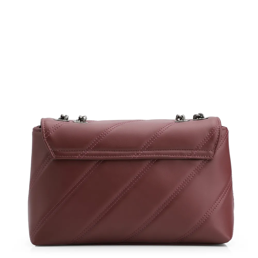 Bolsa De Ombro Correntes Alt Vinho - imagem 3