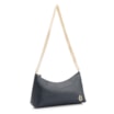 Bolsa De Ombro Correntes Couro Lezard Azul - imagem 2