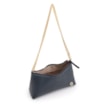 Bolsa De Ombro Correntes Couro Lezard Azul - imagem 4